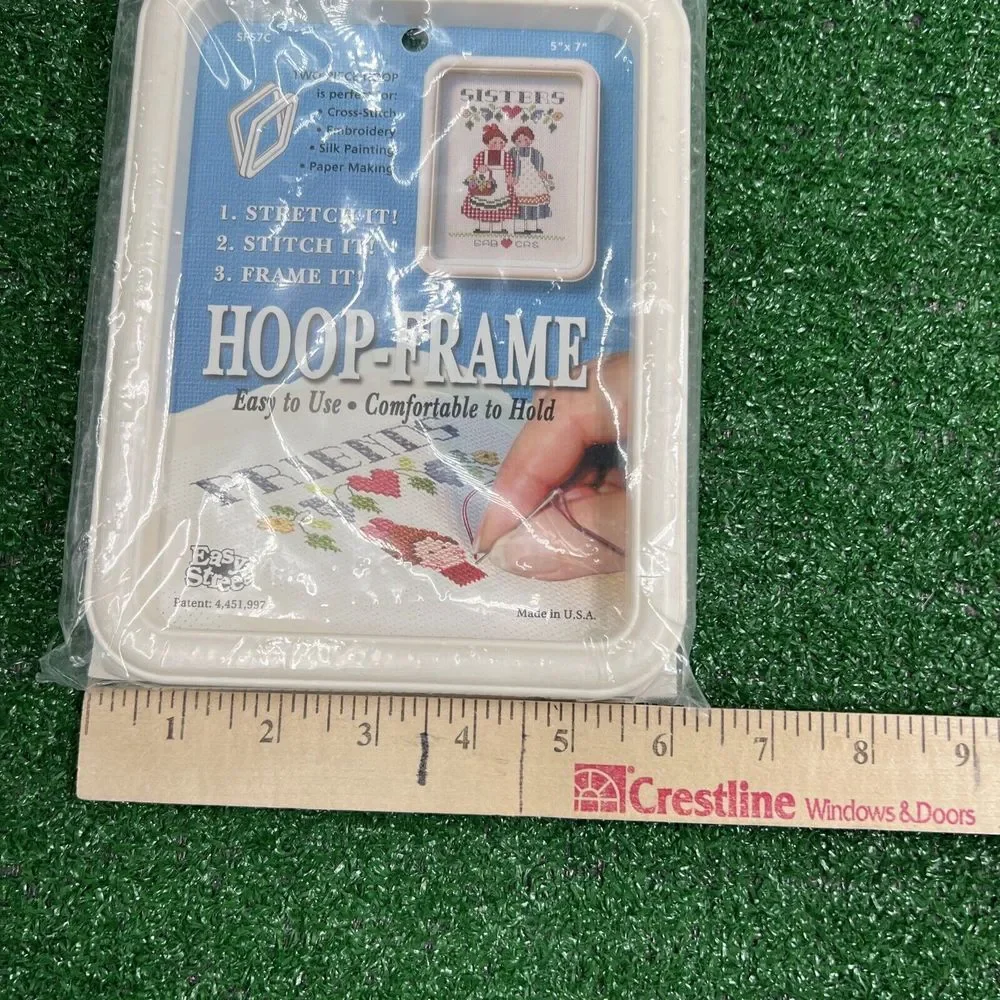 Easy Street Crafts SF57C Rectangle Hoop-Frame 2‎ Parts 5